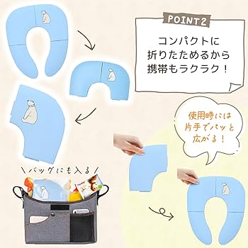 Amazon.co.jp: LINXAS 補助便座 おまる 折りたたみ トイレ